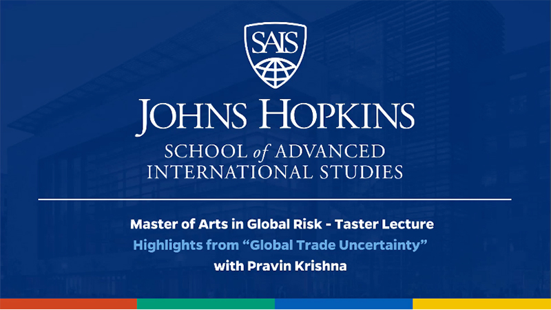 Taster Lecture Sample Global Trade Uncertainty