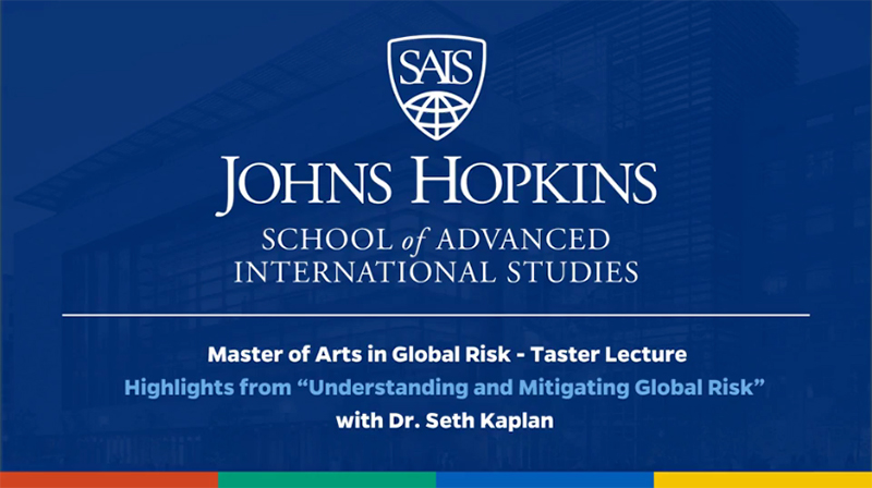 Taster Lecture Sample Understanding and Mitigating Risk